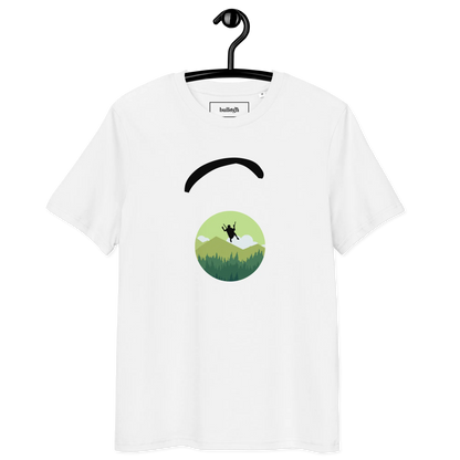 Green Paraglider - T-Shirt aus Bio Baumwolle