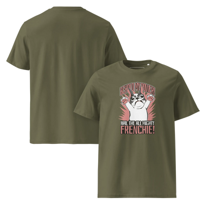 Hail to the Frenchie – T-Shirt aus Bio Baumwolle
