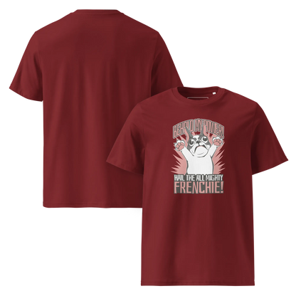 Hail to the Frenchie – T-Shirt aus Bio Baumwolle