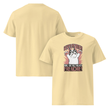 Hail to the Frenchie – T-Shirt aus Bio Baumwolle