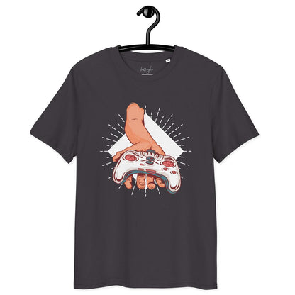 Take the Game – Bio-T-Shirt mit Controller-Motiv