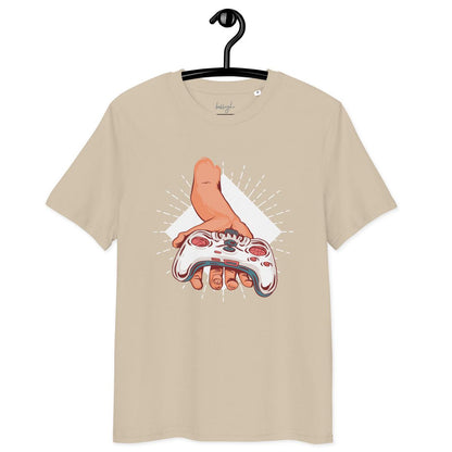 Take the Game – Bio-T-Shirt mit Controller-Motiv