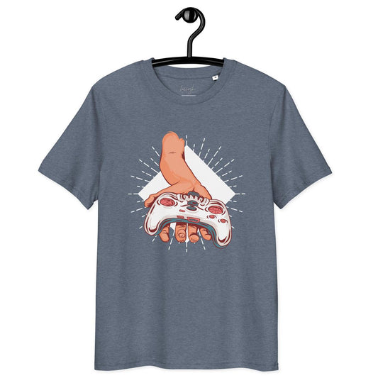 Take the Game – Bio-T-Shirt mit Controller-Motiv