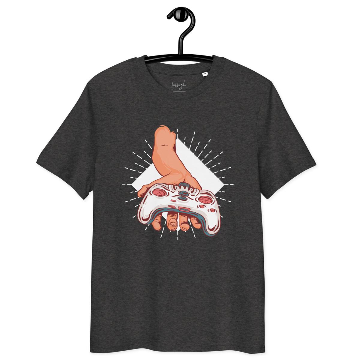 Take the Game – Bio-T-Shirt mit Controller-Motiv