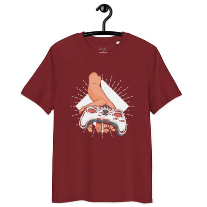 Take the Game – Bio-T-Shirt mit Controller-Motiv