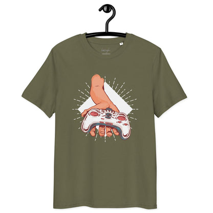 Take the Game – Bio-T-Shirt mit Controller-Motiv