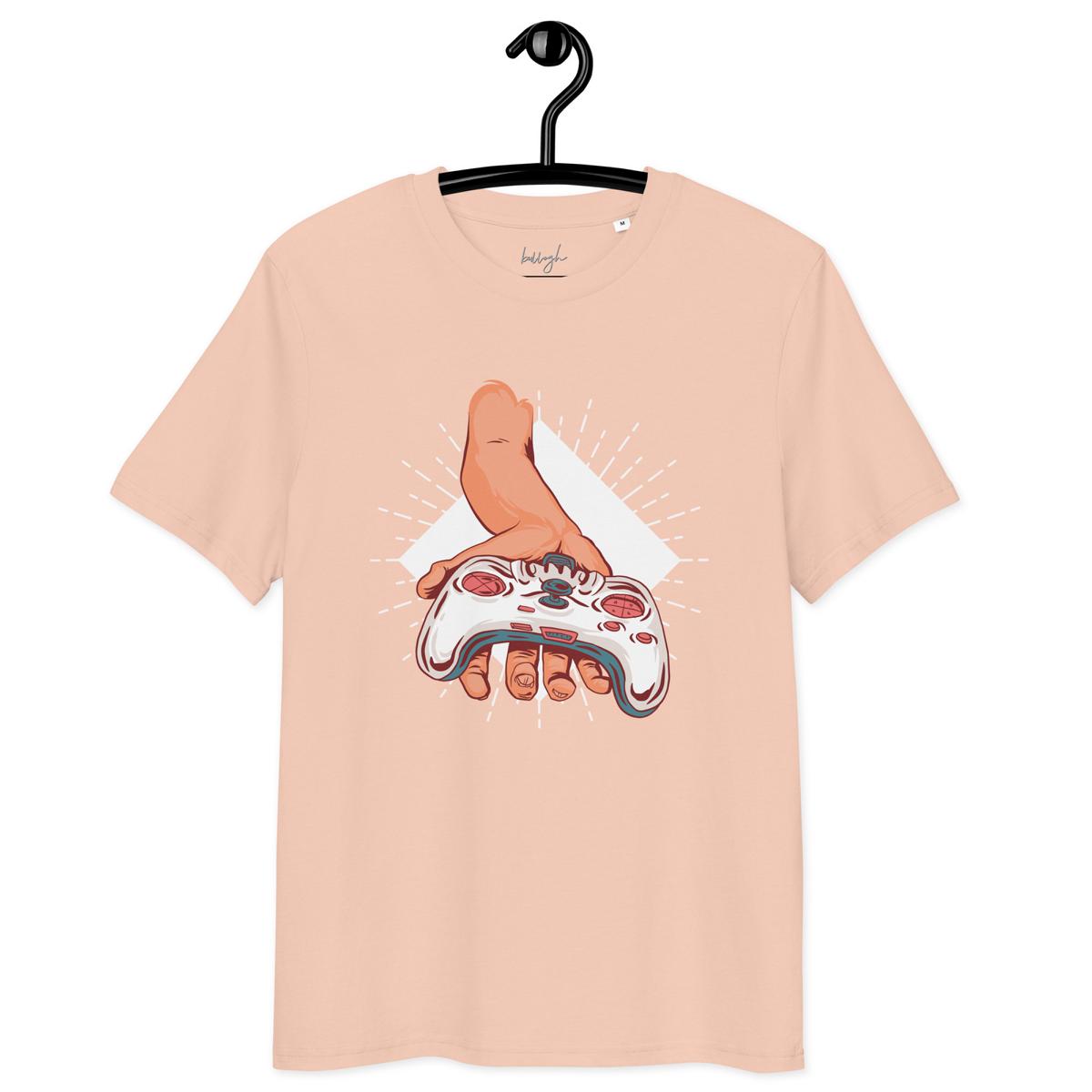 Take the Game – Bio-T-Shirt mit Controller-Motiv