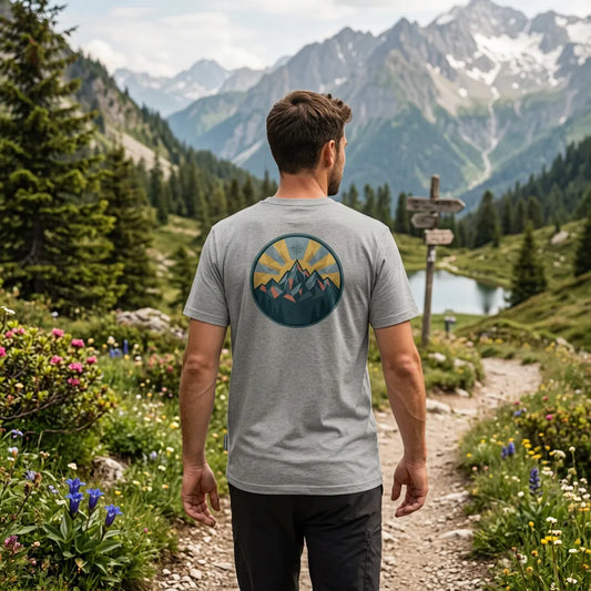 Mountain Badge II – Bio-T-Shirt