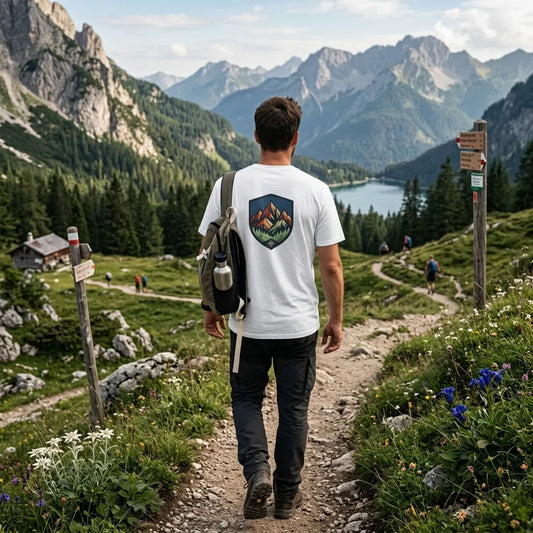 Summit Badge – Bio-T-Shirt | bullogh