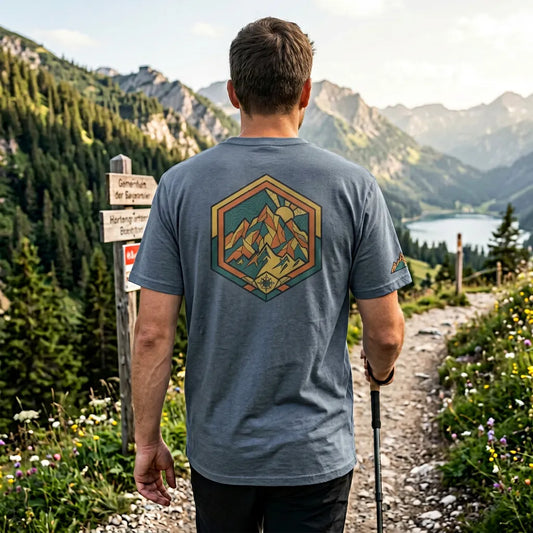 Mountain Badge – Bio-T-Shirt | bullogh