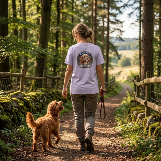 Cavapoo Dog Badge – Bio-T-Shirt | bullogh