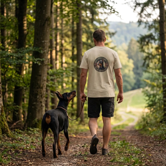 Dobermann Bio-T-Shirt – Geschenk für Dobermann-Liebhaber