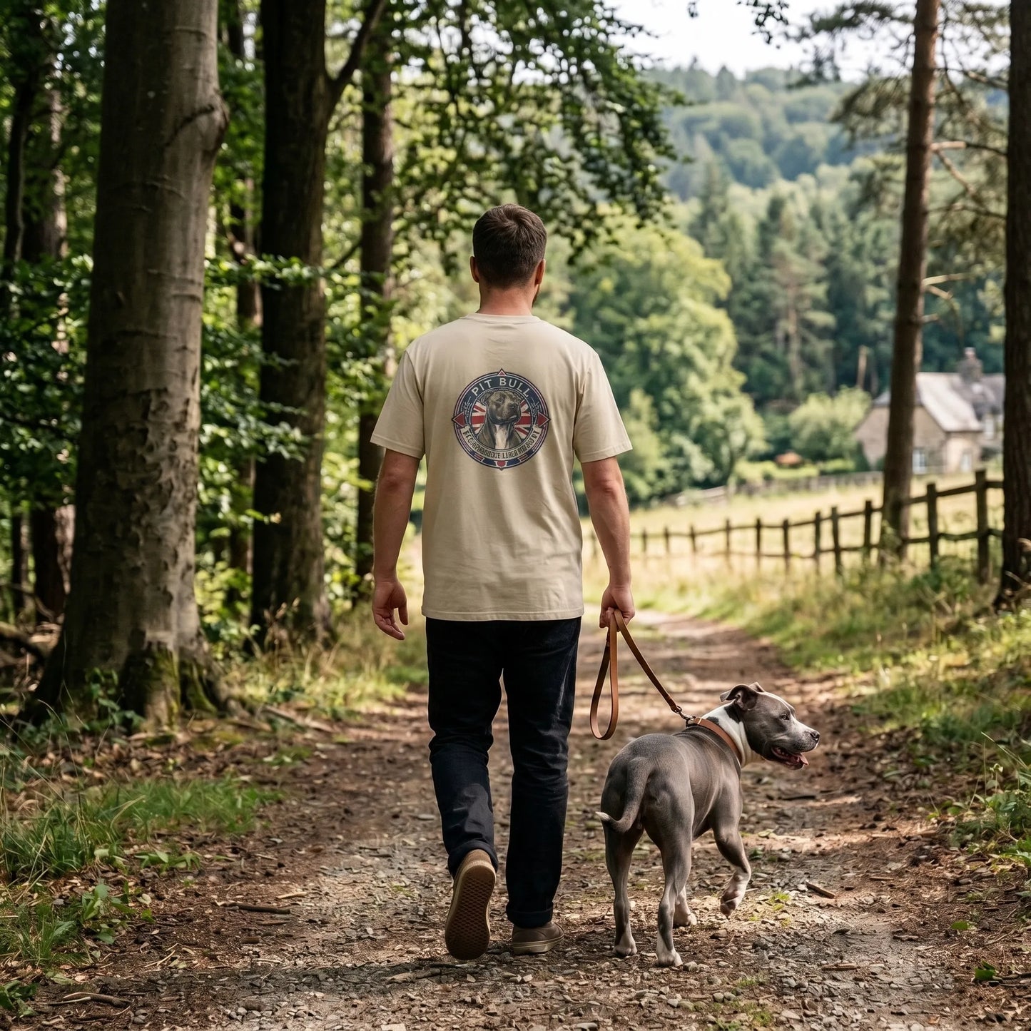 Pitbull Dog Badge – Bio-T-Shirt | bullogh