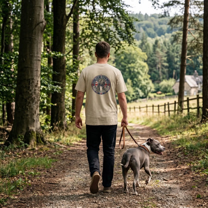 Pitbull Dog Badge – Bio-T-Shirt | bullogh