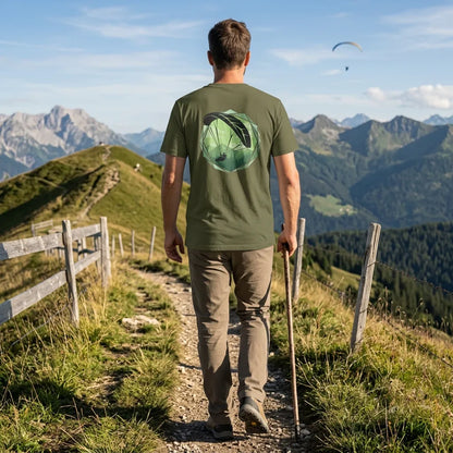 Paragliding Bio T-Shirt – Green Glider