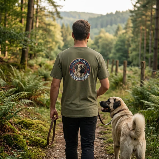 Kangal Dog Badge – Bio-T-Shirt | bullogh