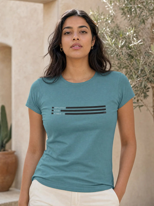 Bio T-Shirt – Smiley Text :)