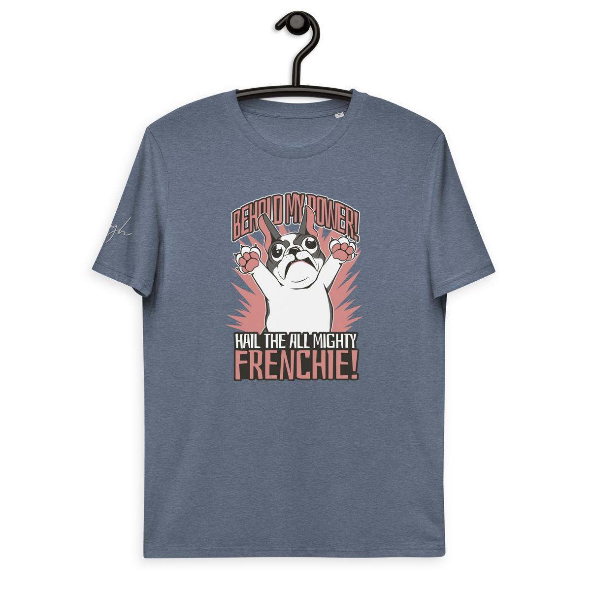 Hochwertiges Französische Bulldogge T-Shirt aus Bio - Baumwolle – Perfekt für Hundeliebhaber - bullogh#