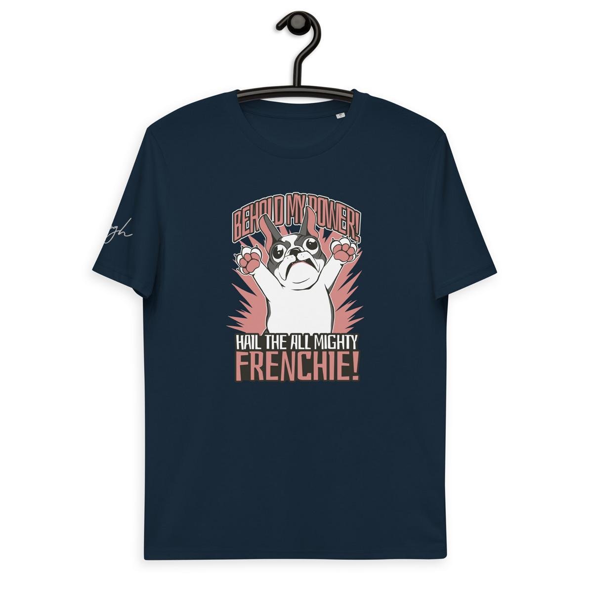 Hochwertiges Französische Bulldogge T-Shirt aus Bio - Baumwolle – Perfekt für Hundeliebhaber - bullogh#