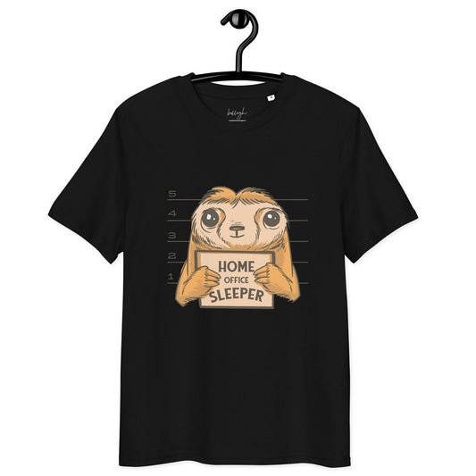 Nap & Work – Faultier Schlafshirt cozy & Bio 🦥