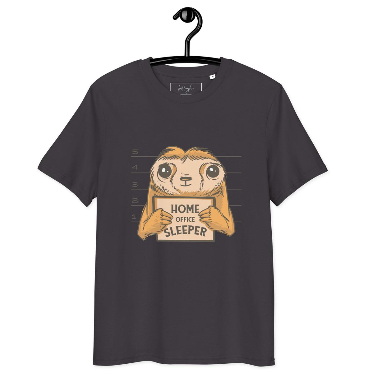 Nap & Work – Faultier Schlafshirt cozy & Bio 🦥