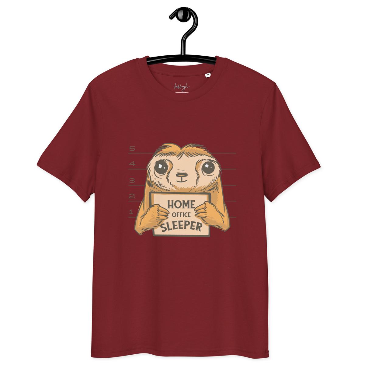 Nap & Work – Faultier Schlafshirt cozy & Bio 🦥