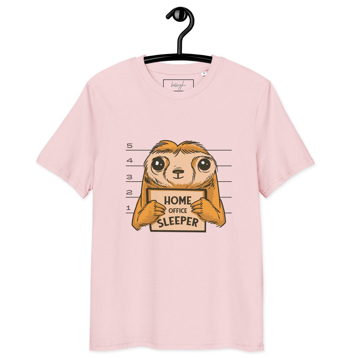 Nap & Work – Faultier Schlafshirt cozy & Bio 🦥