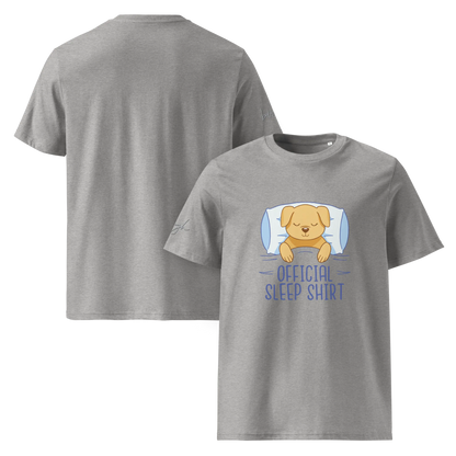 Bio Schlafshirt – Offizielles T-Shirt mit Hund Design für Hundeliebhaber