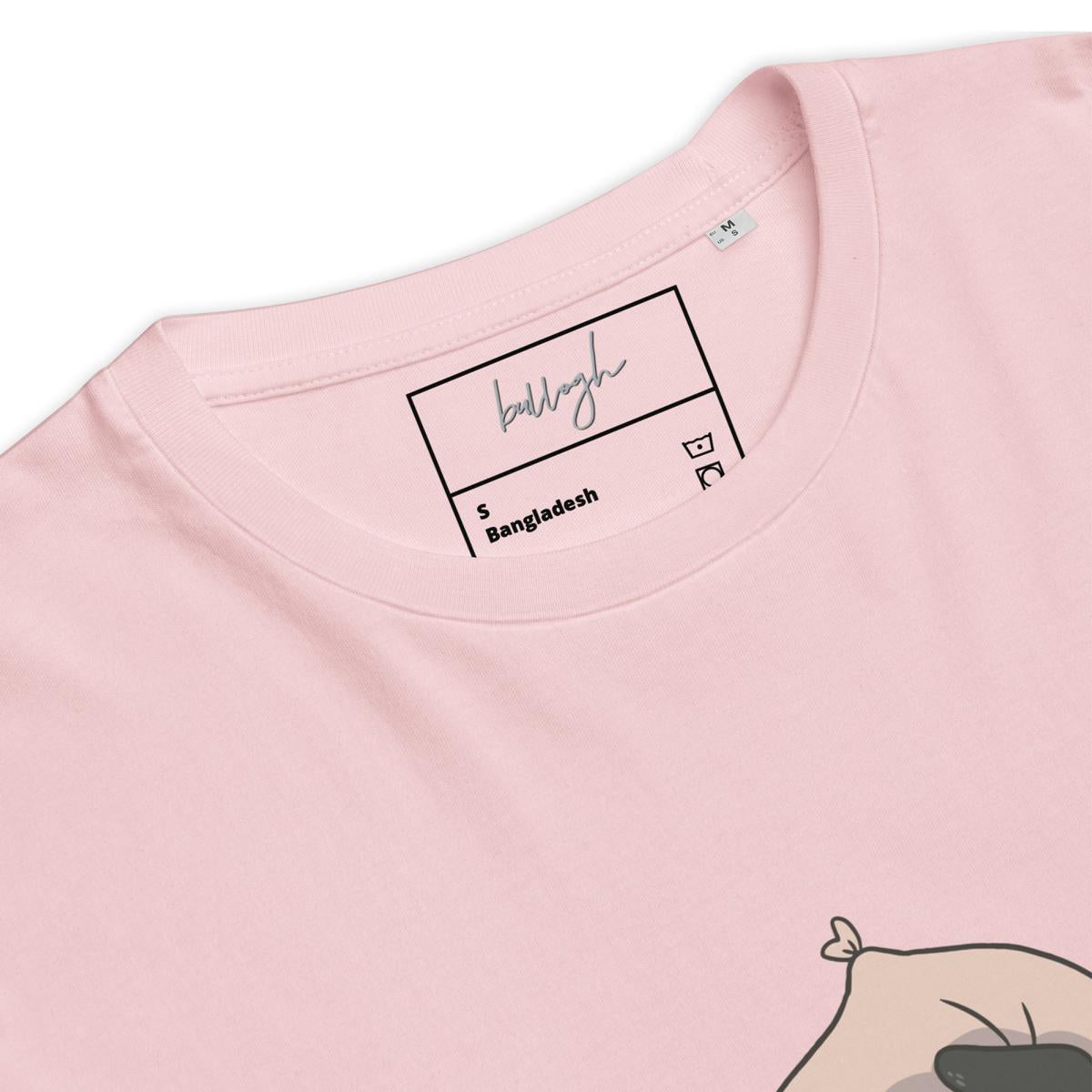 Hund im Körbchen – Bio Baumwolle Schlafshirt & cozy 🐶