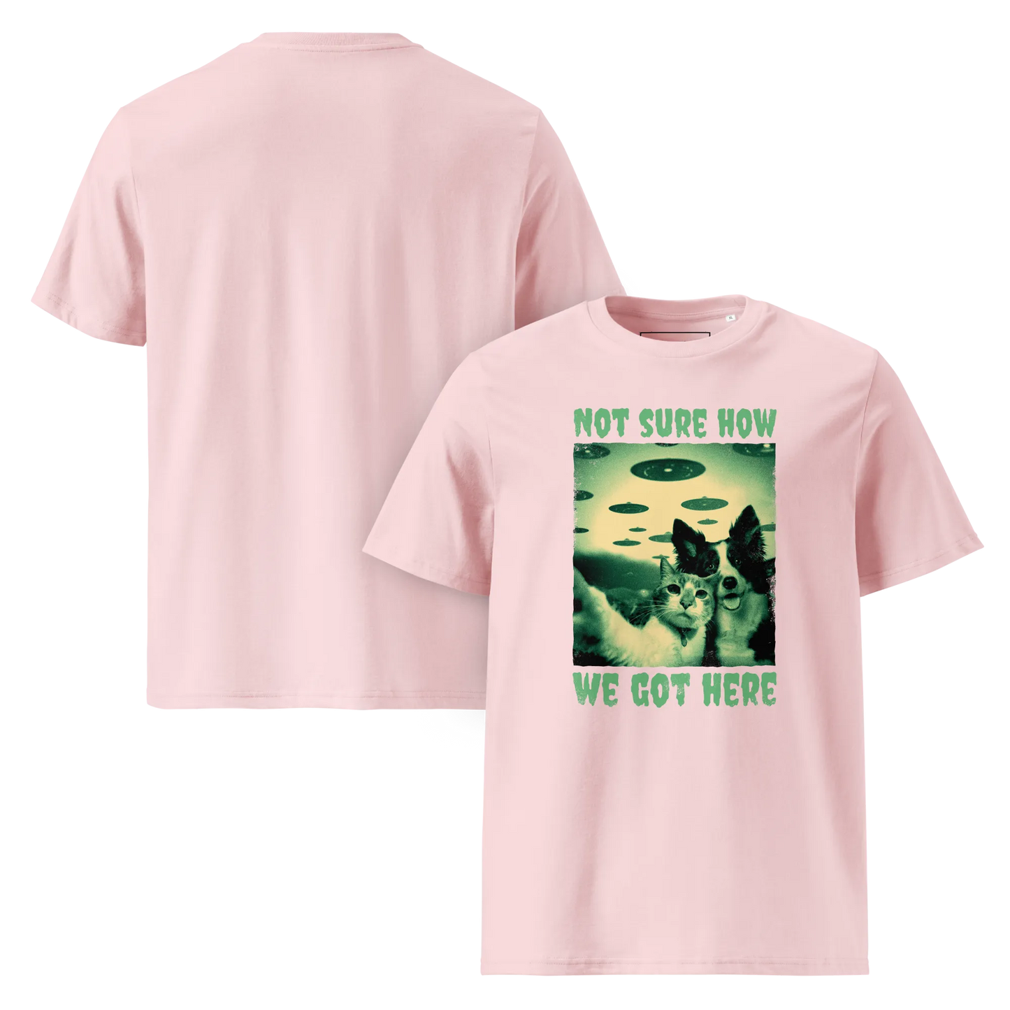 Weirdcore UFO – T-Shirt aus Bio Baumwolle