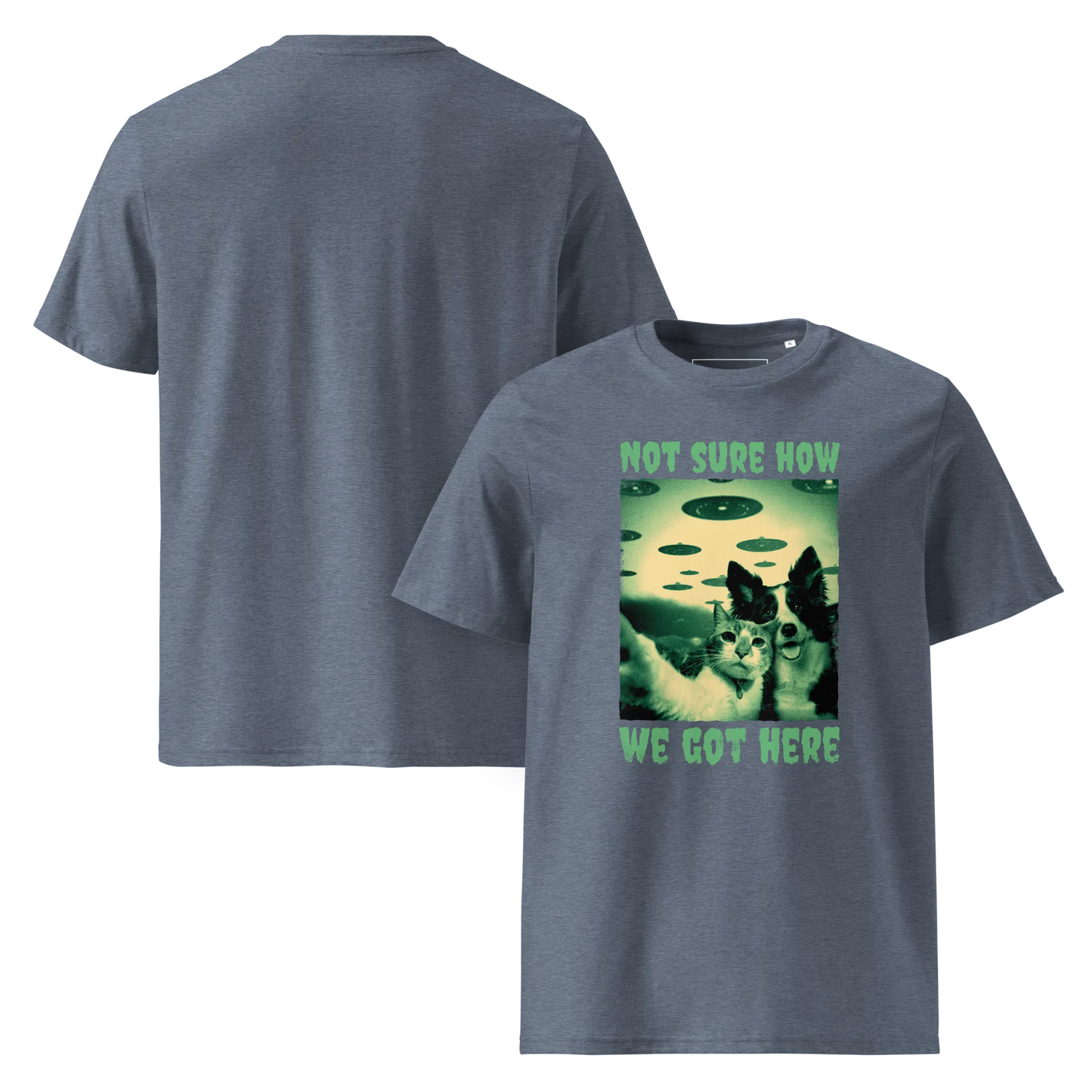 Weirdcore UFO – T-Shirt aus Bio Baumwolle