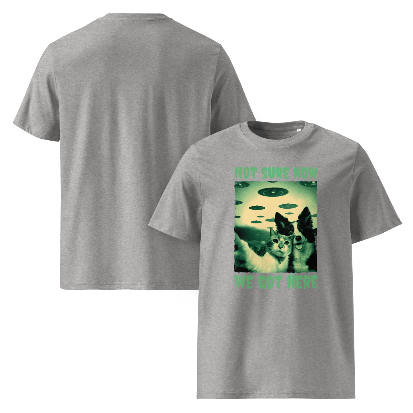 Weirdcore UFO – T-Shirt aus Bio Baumwolle