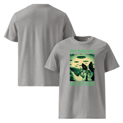 Weirdcore UFO – T-Shirt aus Bio Baumwolle