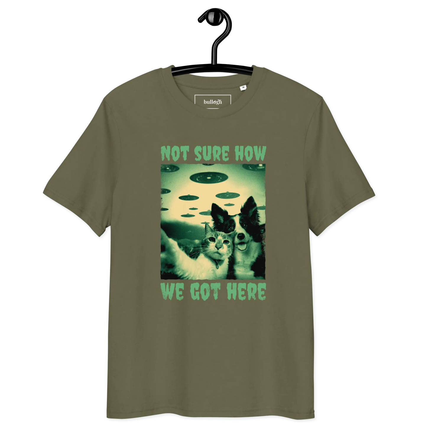 Weirdcore UFO – T-Shirt aus Bio Baumwolle