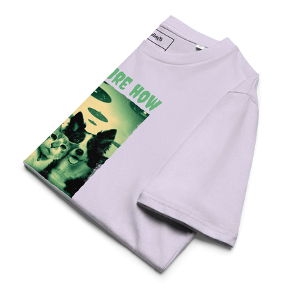 Weirdcore UFO – T-Shirt aus Bio Baumwolle