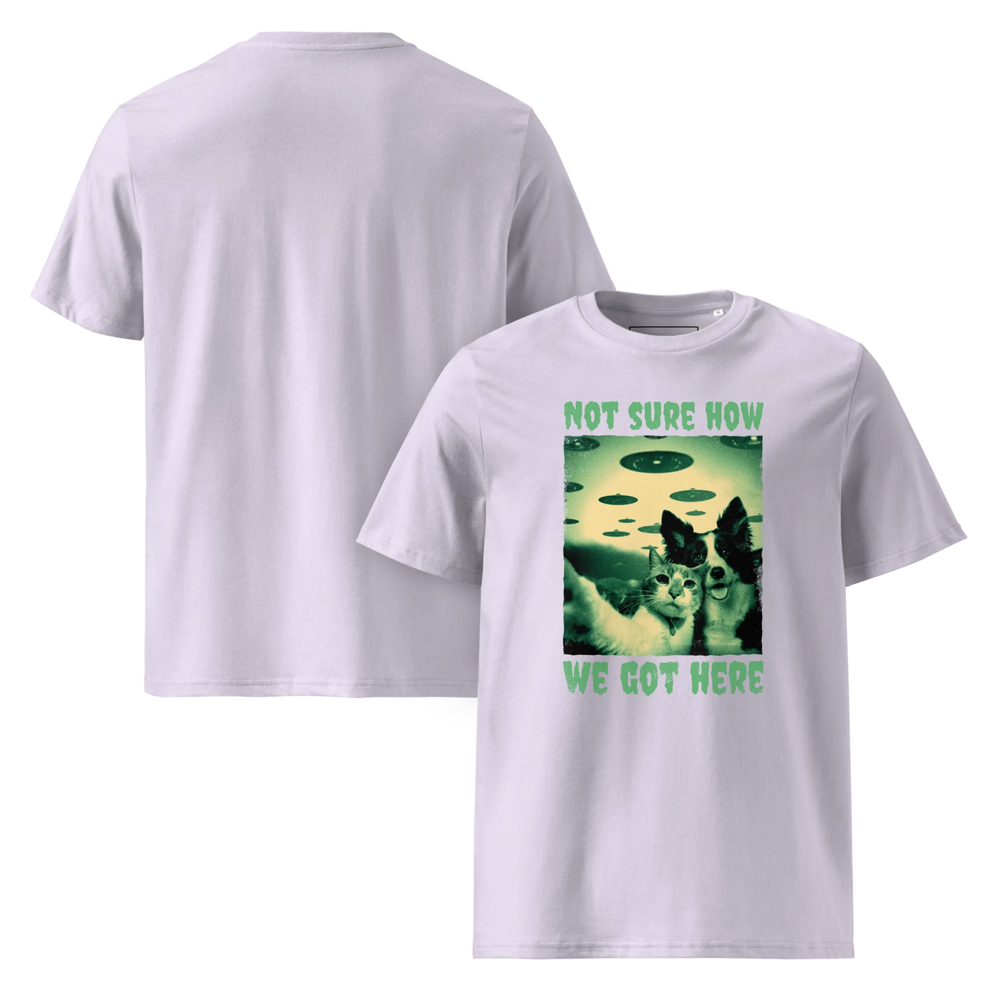 Weirdcore UFO – T-Shirt aus Bio Baumwolle