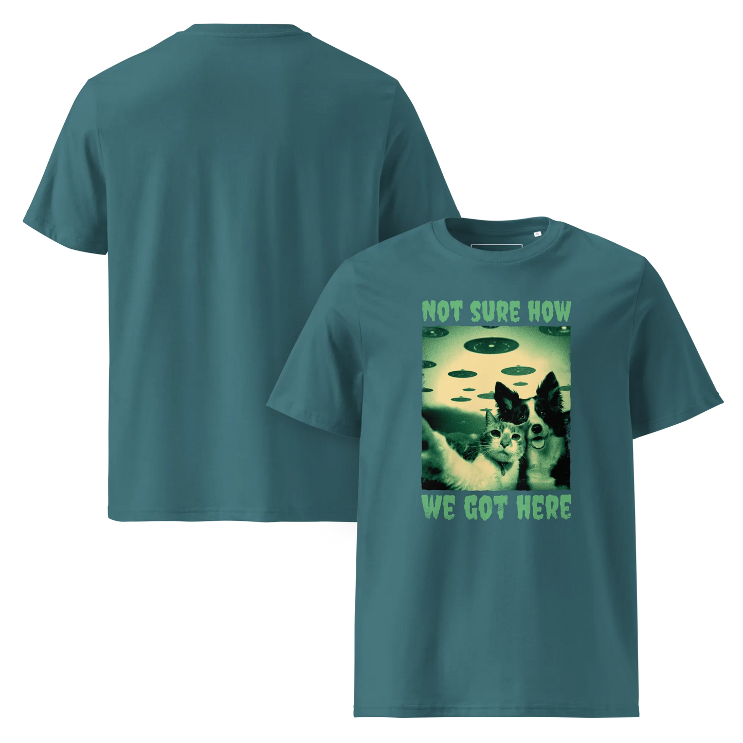 Weirdcore UFO – T-Shirt aus Bio Baumwolle