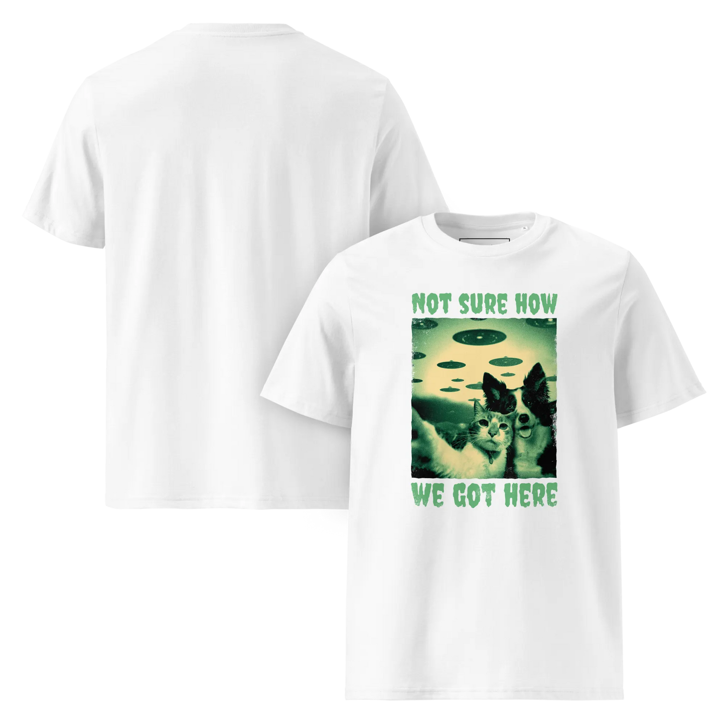 Weirdcore UFO – T-Shirt aus Bio Baumwolle