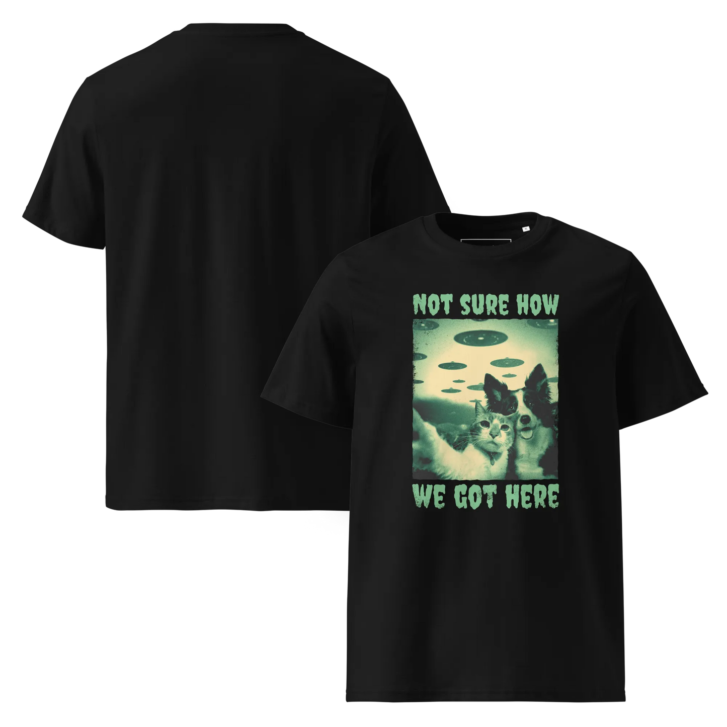 Weirdcore UFO – T-Shirt aus Bio Baumwolle