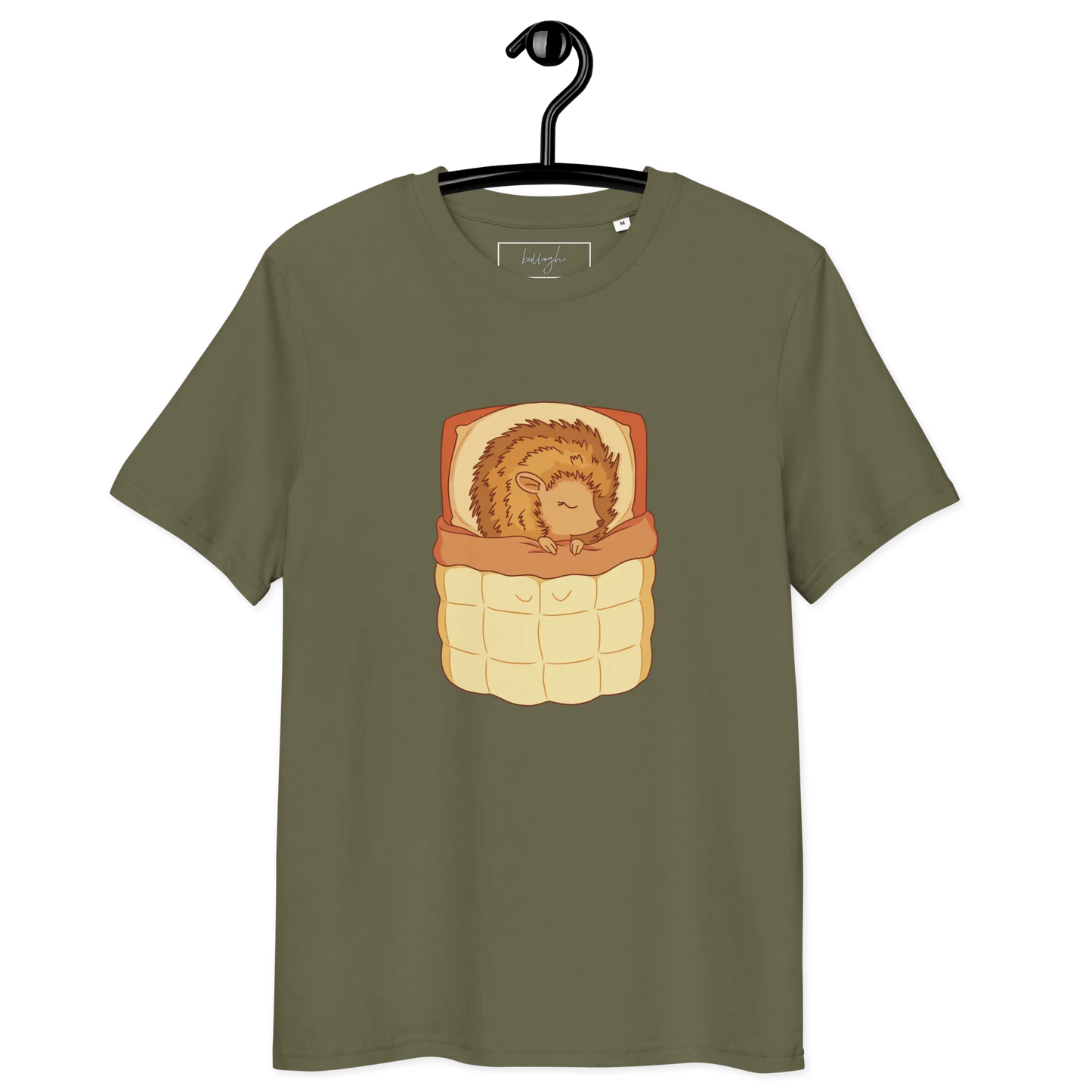 Hedgehog Dreams – Bio-Schlafshirt mit Igel-Design