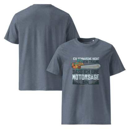 Snore Like a Saw – Lustiges Bio-Schlafshirt
