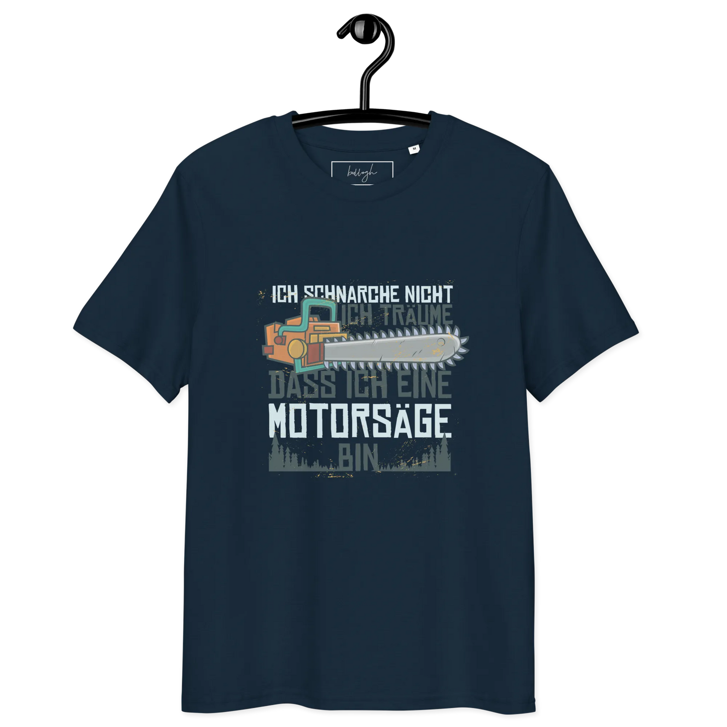 Snore Like a Saw – Lustiges Bio-Schlafshirt
