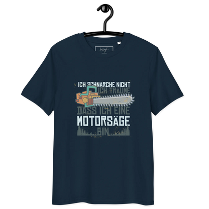 Snore Like a Saw – Lustiges Bio-Schlafshirt