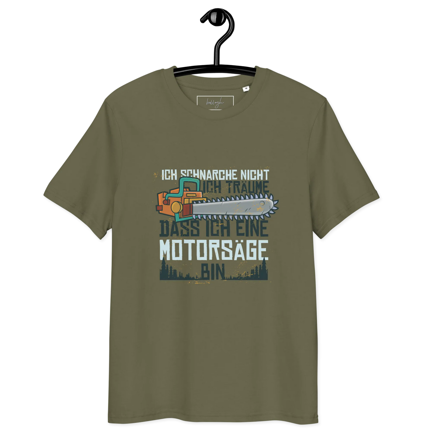 Snore Like a Saw – Lustiges Bio-Schlafshirt