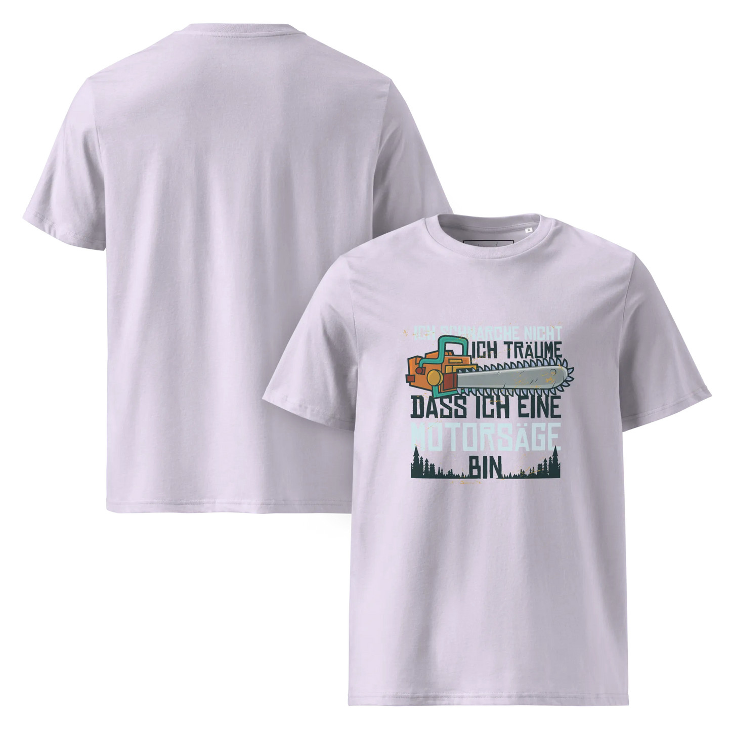 Snore Like a Saw – Lustiges Bio-Schlafshirt