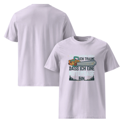 Snore Like a Saw – Lustiges Bio-Schlafshirt