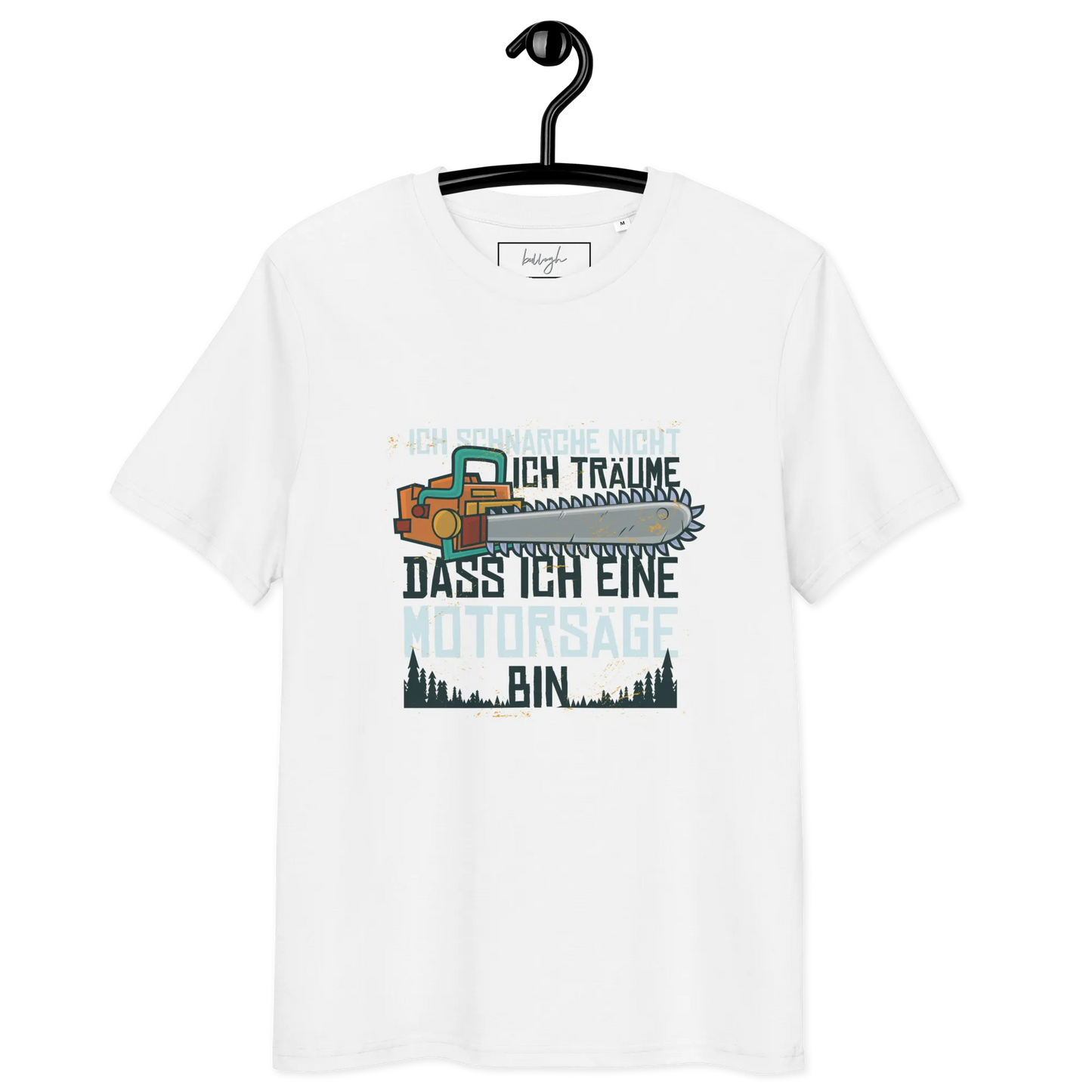 Snore Like a Saw – Lustiges Bio-Schlafshirt