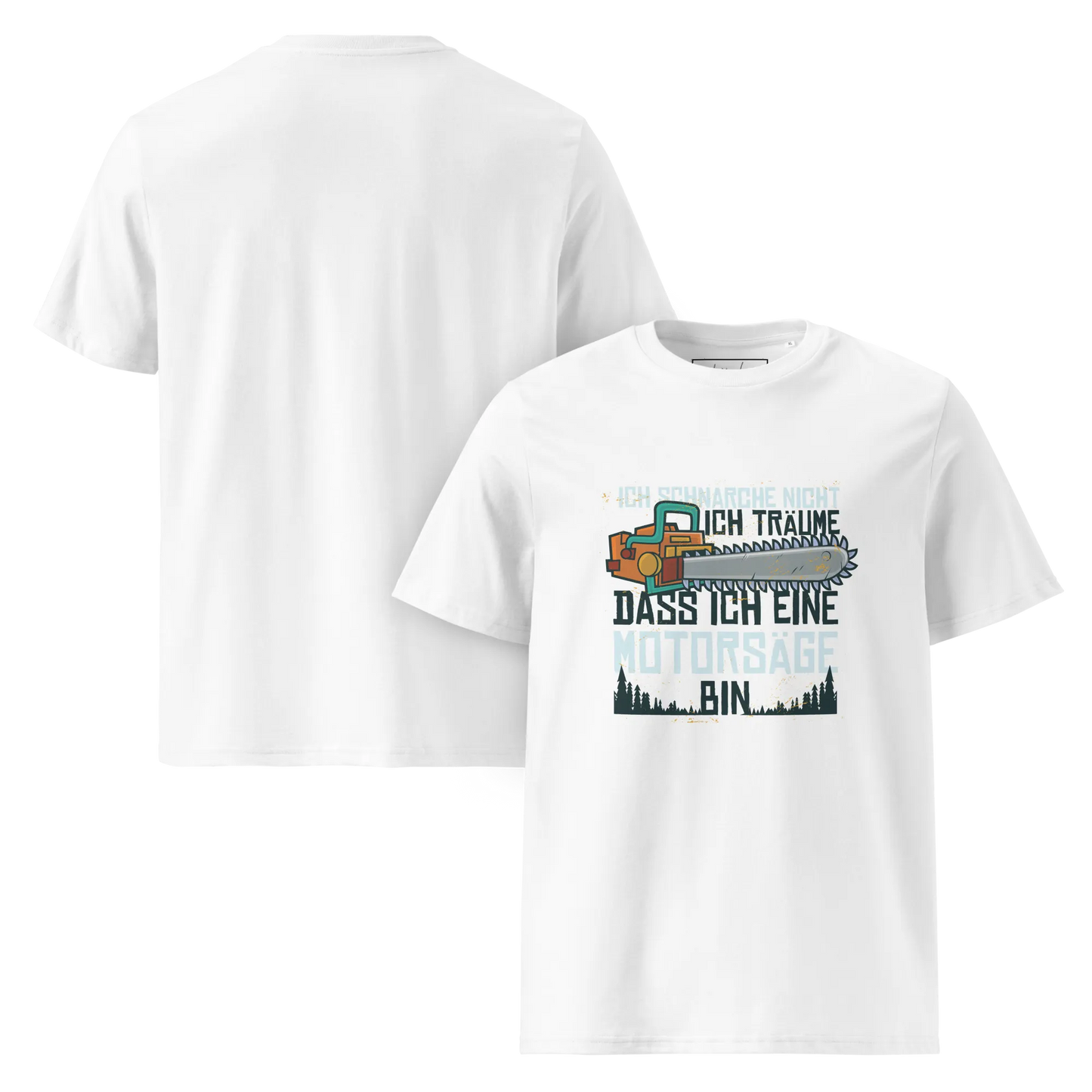 Snore Like a Saw – Lustiges Bio-Schlafshirt