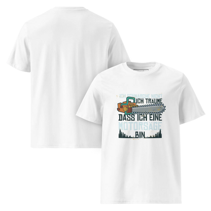 Snore Like a Saw – Lustiges Bio-Schlafshirt