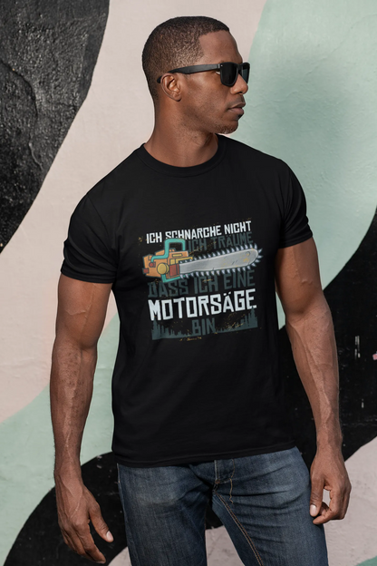 Snore Like a Saw – Lustiges Bio-Schlafshirt